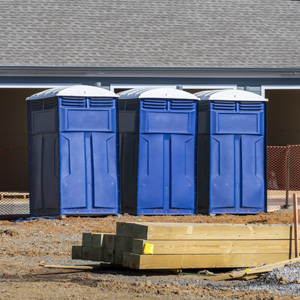 how do i determine the correct number of porta potties necessary for my event in Conesville